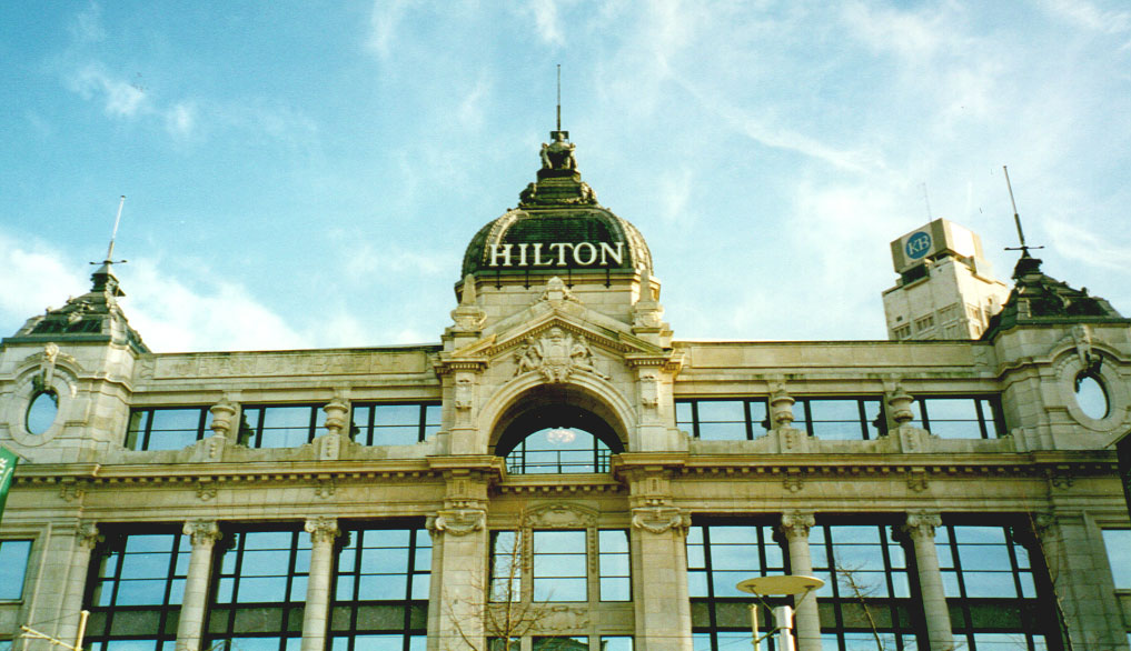 Antwerp: the Antwerp Hilton - no connection to Hilton Harbour whatsoever