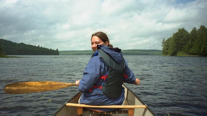 Algonquin Provincial Park, Canada: "Yes Marion, all the way to the other side"