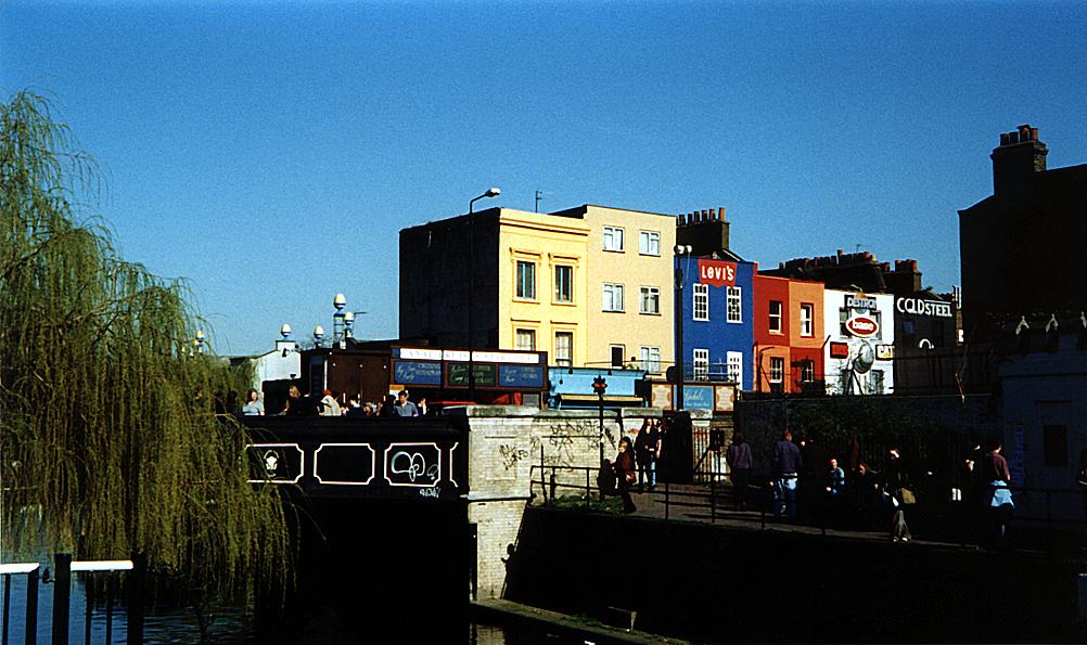 Camden: the bright colours