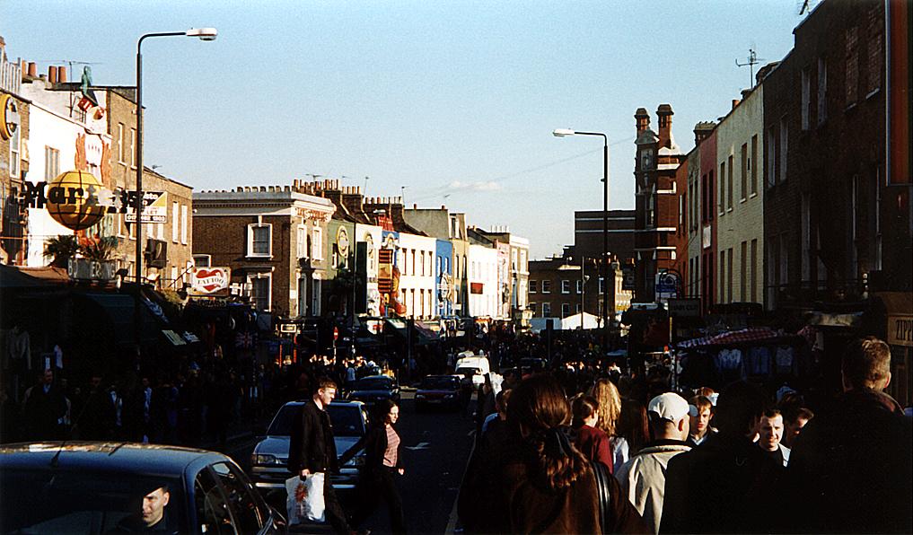 Camden: the busy main street