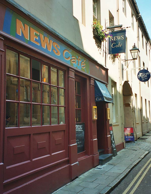 News Cafe, a bistro in Oxford, England