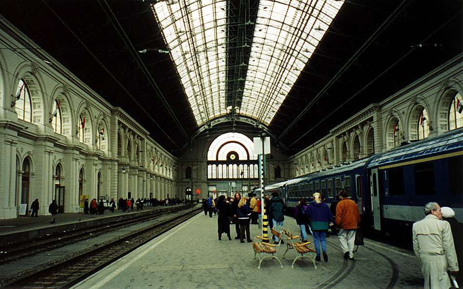 Budapest: the railway station was a very grand start to the day