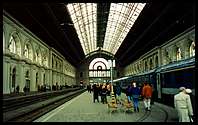 Budapest: the railway station was a very grand start to the day