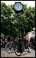 Maastricht: clocks on lampposts are nothing out of the ordinary