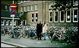 Katie Walker and myself in Maastricht, the Netherlands