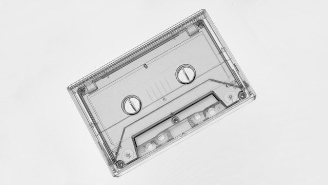 Empty cassette tape