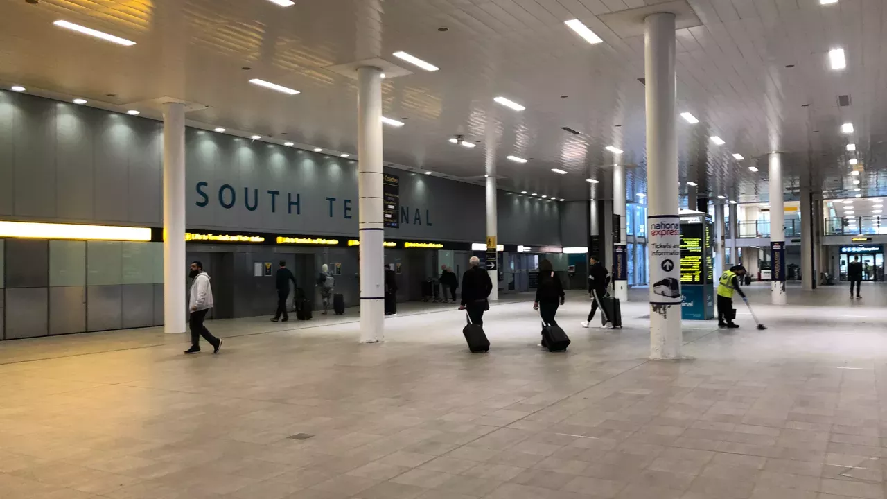 South Terminal entrance