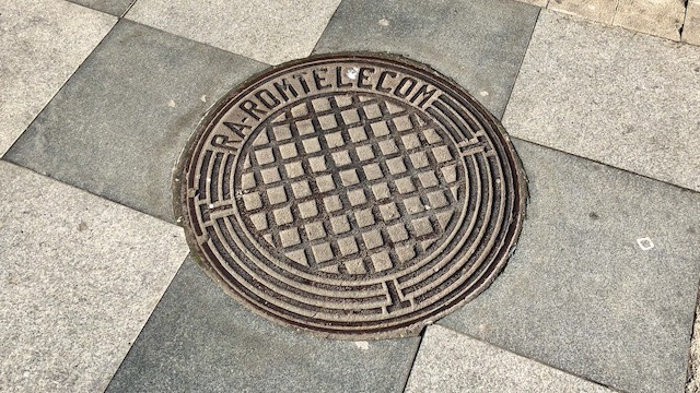 A manhole cover