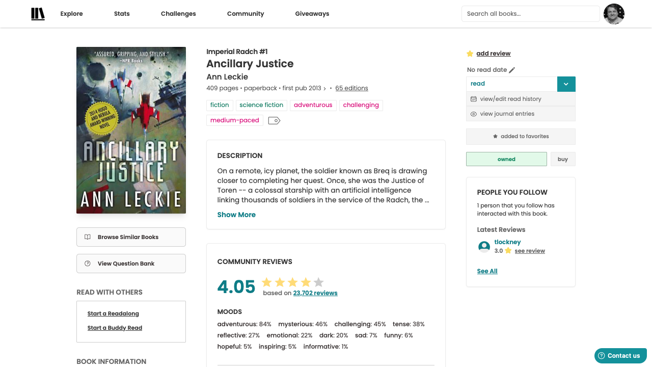 The many details of a single book