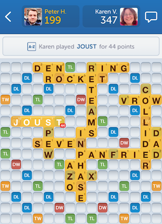 Losing at Words With Friends