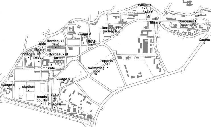 Harding University Campus Map