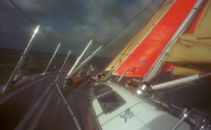 At sea on ‘Logica’: nearing the British coast in a force eight gale