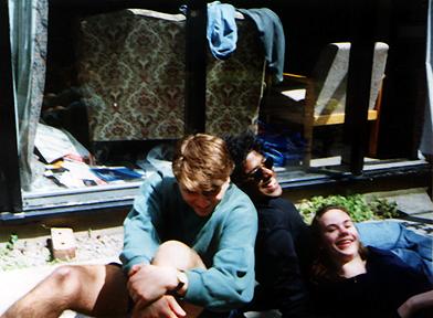 Peter Hilton, Anusha Edwards and Alison Noble in Bristol, 1994
