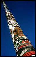 The totem pole in Great Windsor Park, England