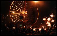 Amsterdam: fireworks at the millennium celebrations