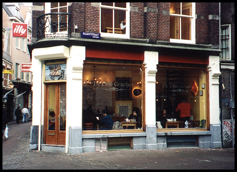 De Drie Graefjes cafe, Amsterdam, the Netherlands