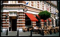 Maastricht: the terrace of Cafe de Percee