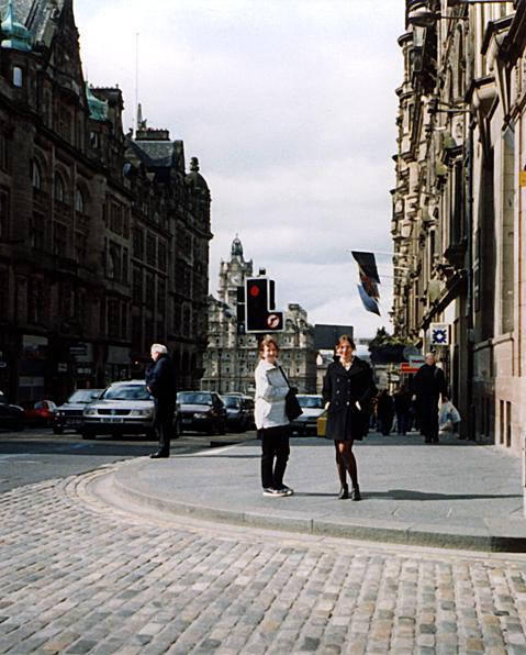 Edinburgh: Marion and Lisa